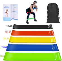 Load image into Gallery viewer, Training Fitness Exercise Gym Strength Resistance Loop Bands for Legs and Butt Pilates Sport Yoga Crossfit Workout Equipment
